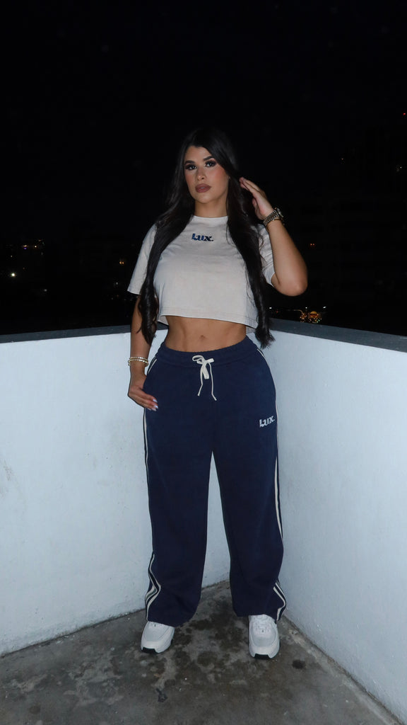 Lux Ocean Crop Top