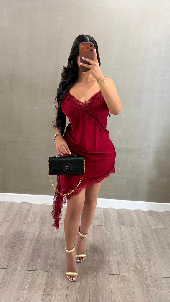 Classic Wine Dress
