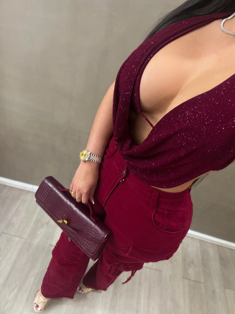 Dream Burgundy Top
