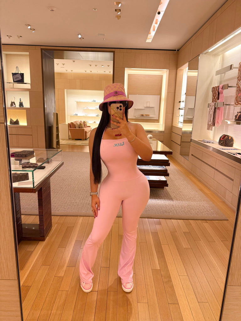 Lux Pink Jumpsuit
