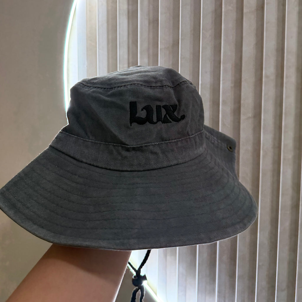Lux Gray Bucket Hat