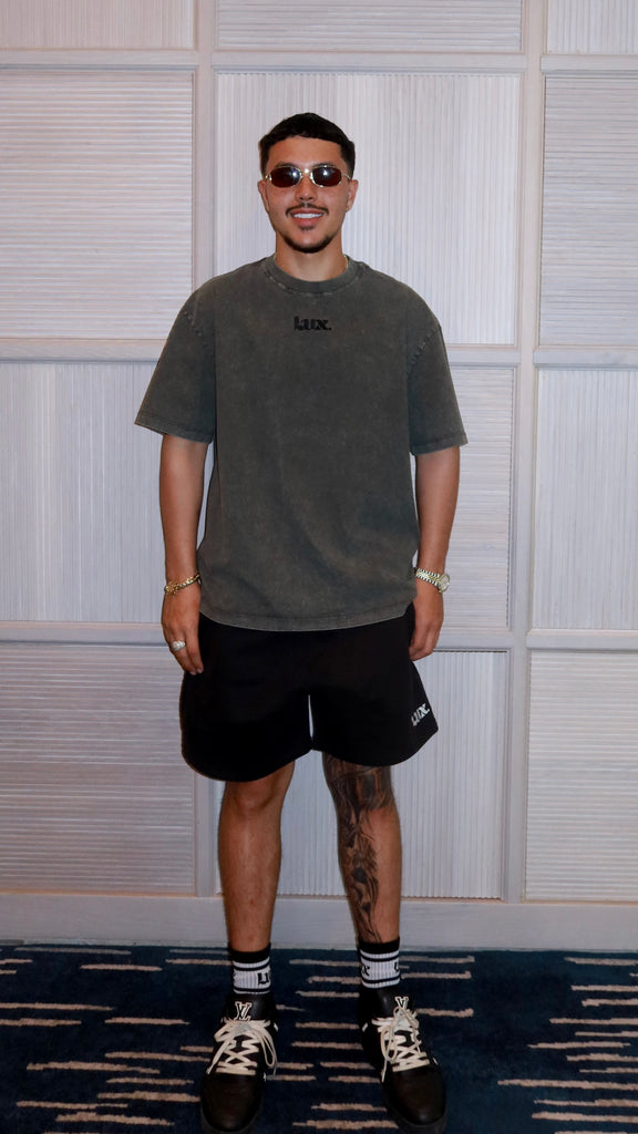 Lux Black&Gray Men T-Shirt