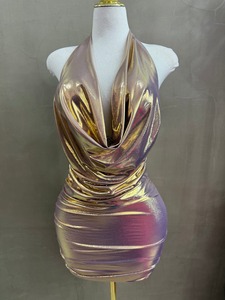 Gold Dress