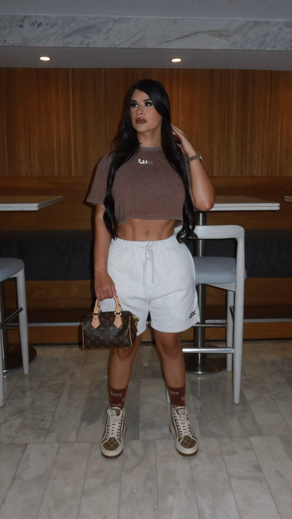 Lux Nude&Brown Short
