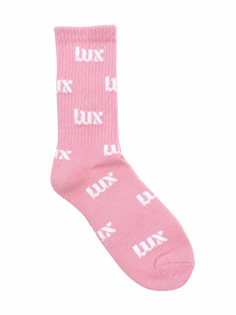 Lux Premiun Pink Socks