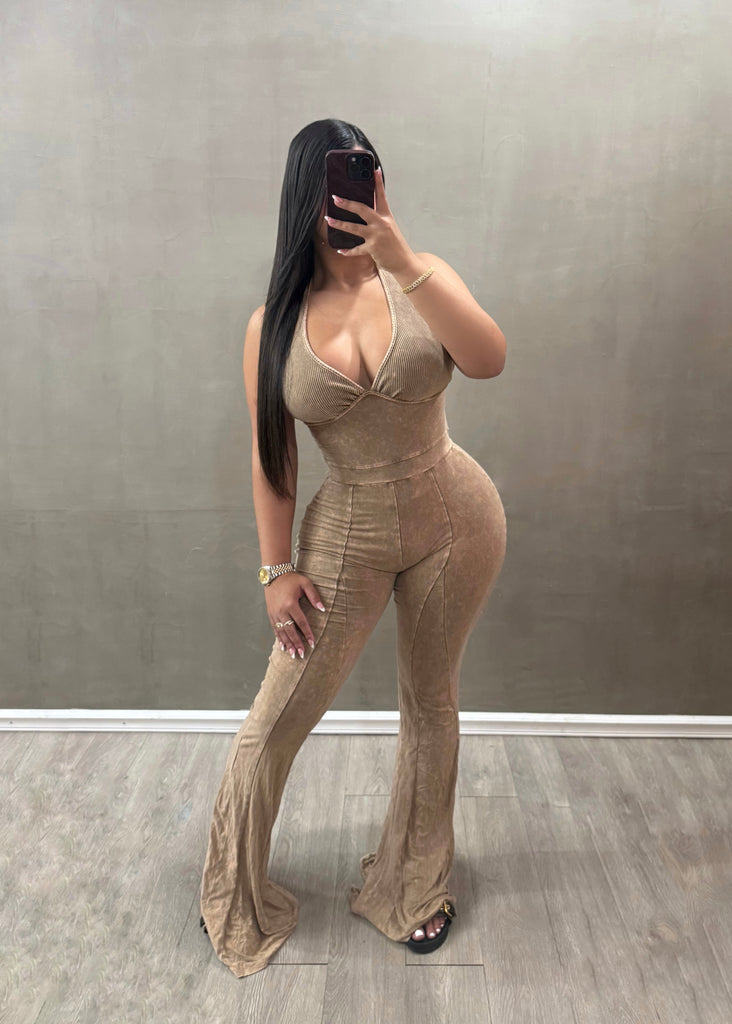 Mineral Nude Jumpsuit