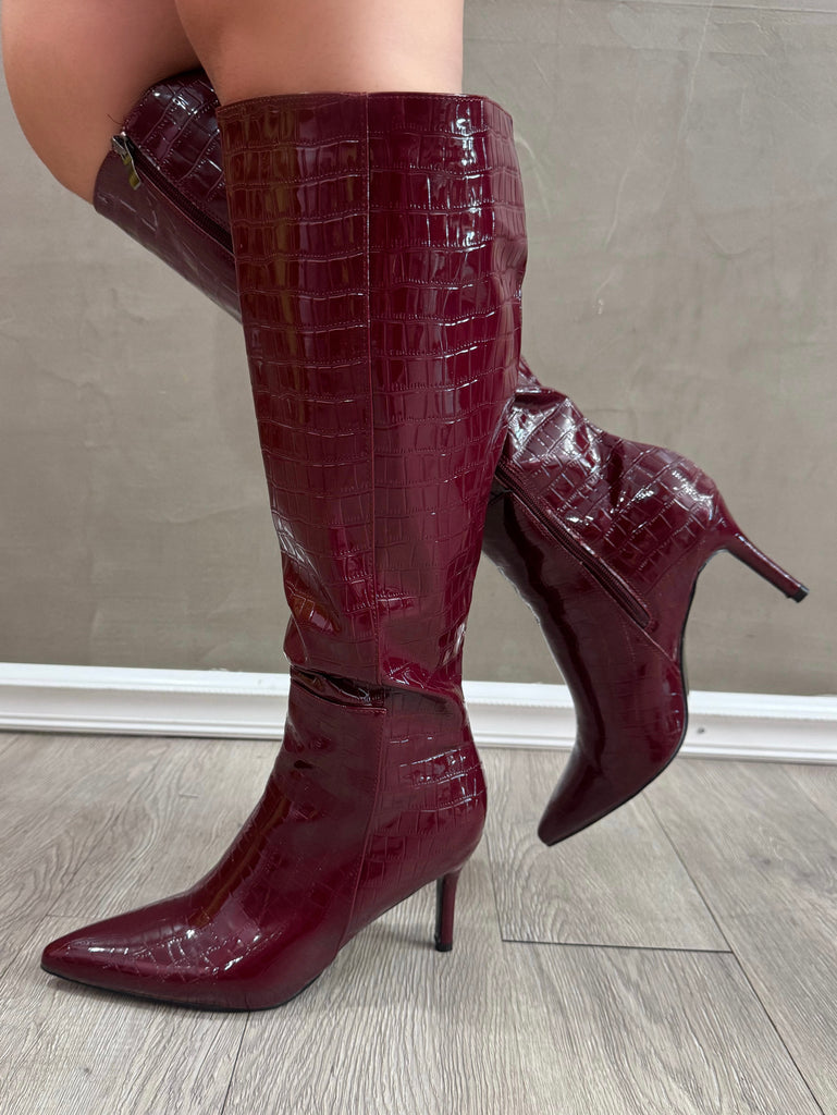 Trend Burgundy Boots
