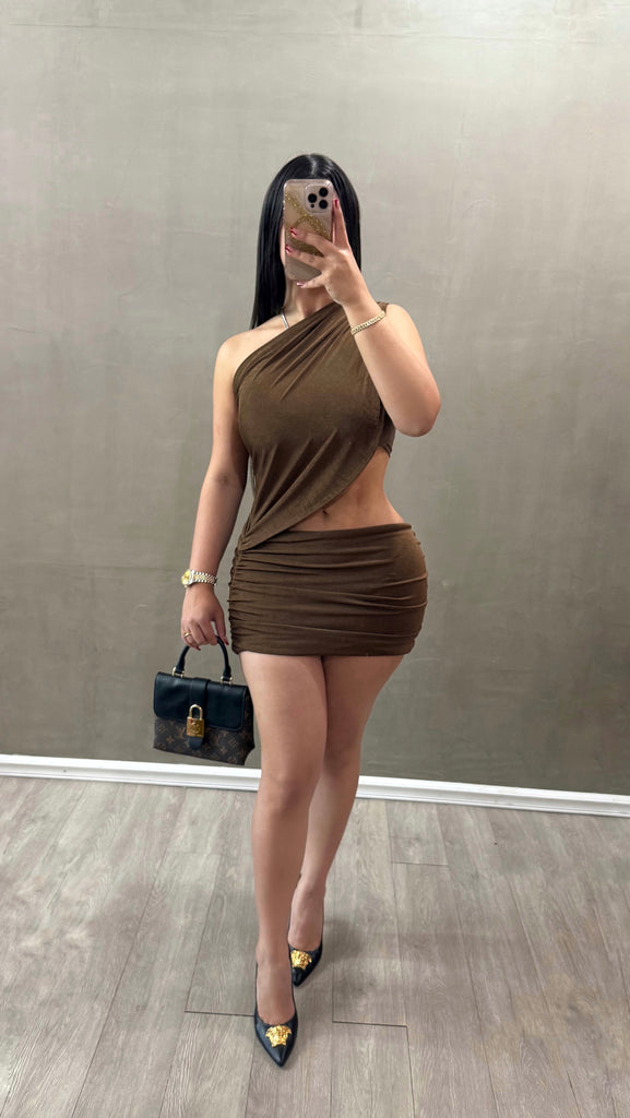 Diosa Nude Dress
