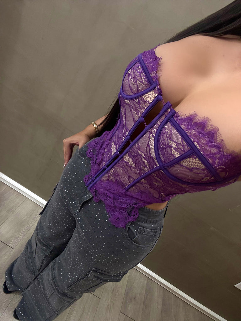 Lila Top