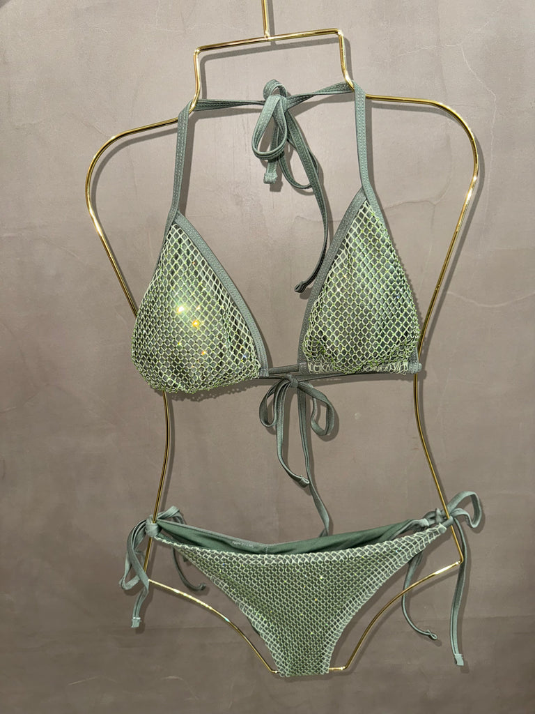 Lux Green Swimwear