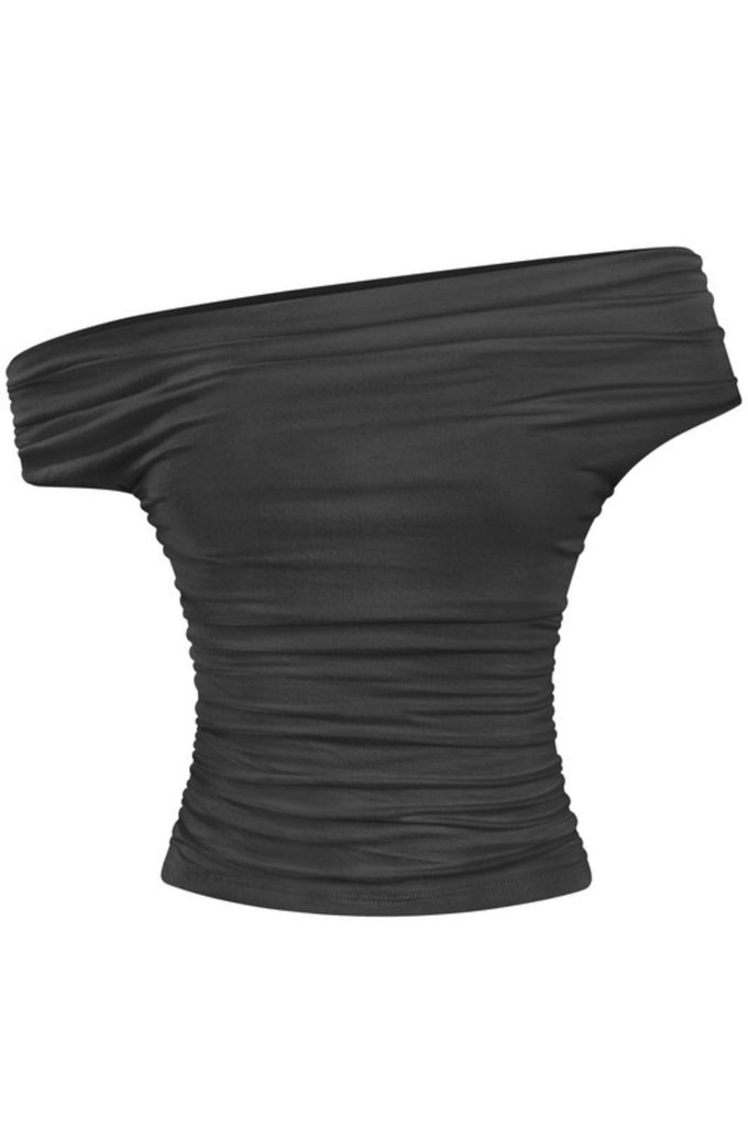 Assimetric Black Top