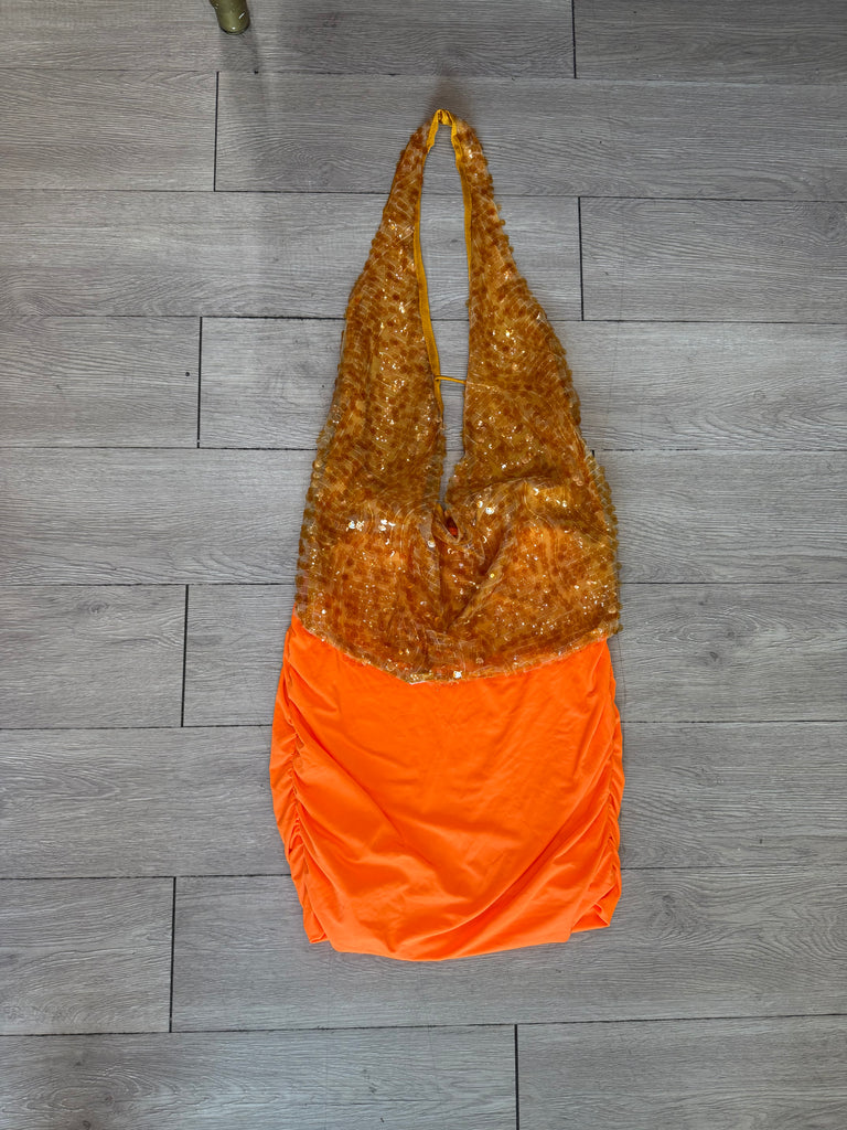Orange Sexy Skirt