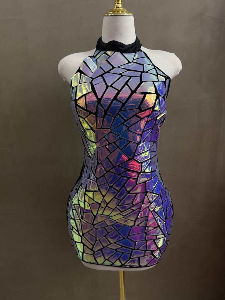 Tornasol Violet Dress