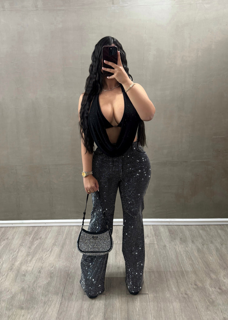 INFARTO Rhinestone Bottom