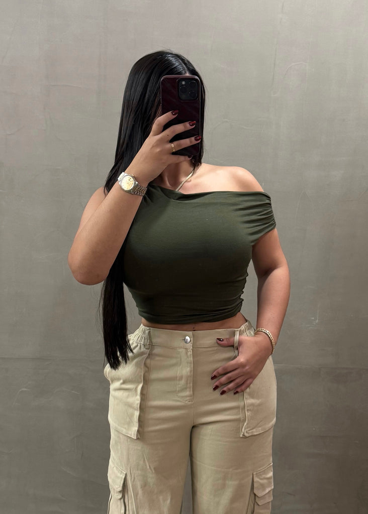 Lux Green Top