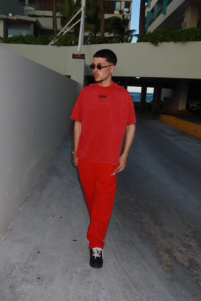 LUX EXCLUSIVE RED T SHIRT MEN