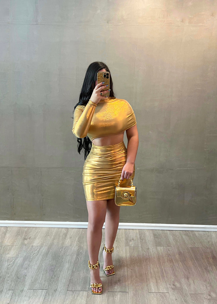 Egypt Gold Dress