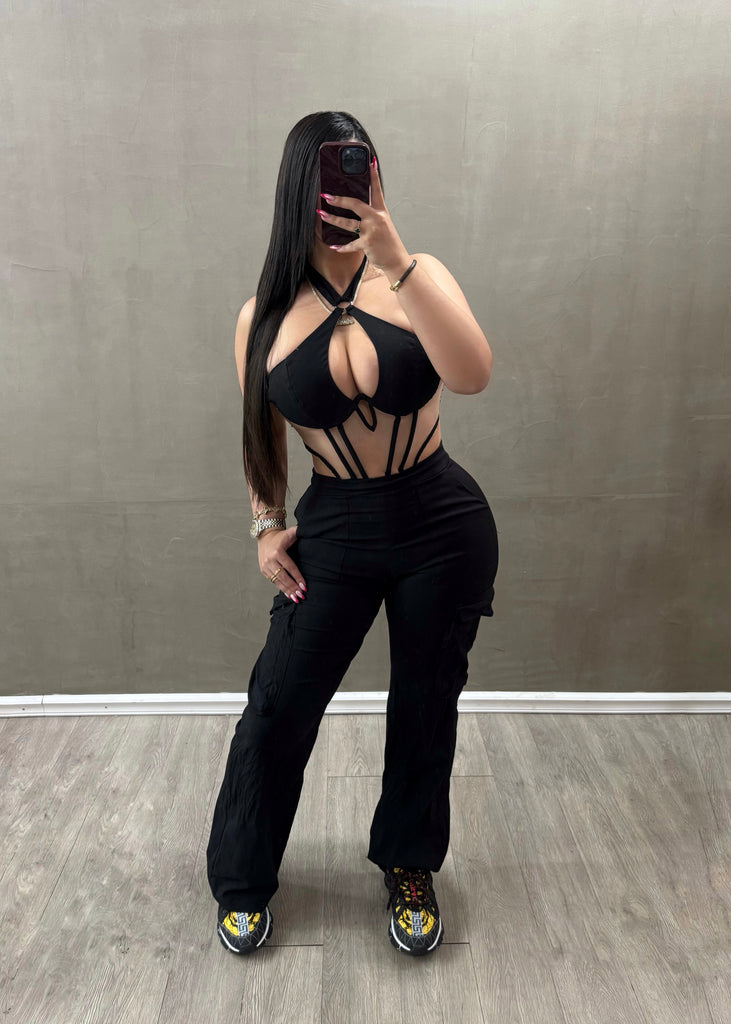 Colombian Black Jumpsuit