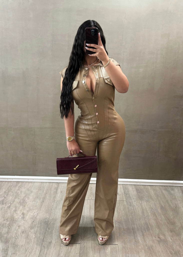 Cookie Nude Jumpsuit