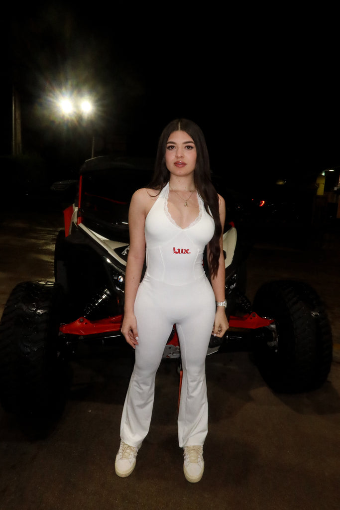 Lux Sport Red Jumpsuit