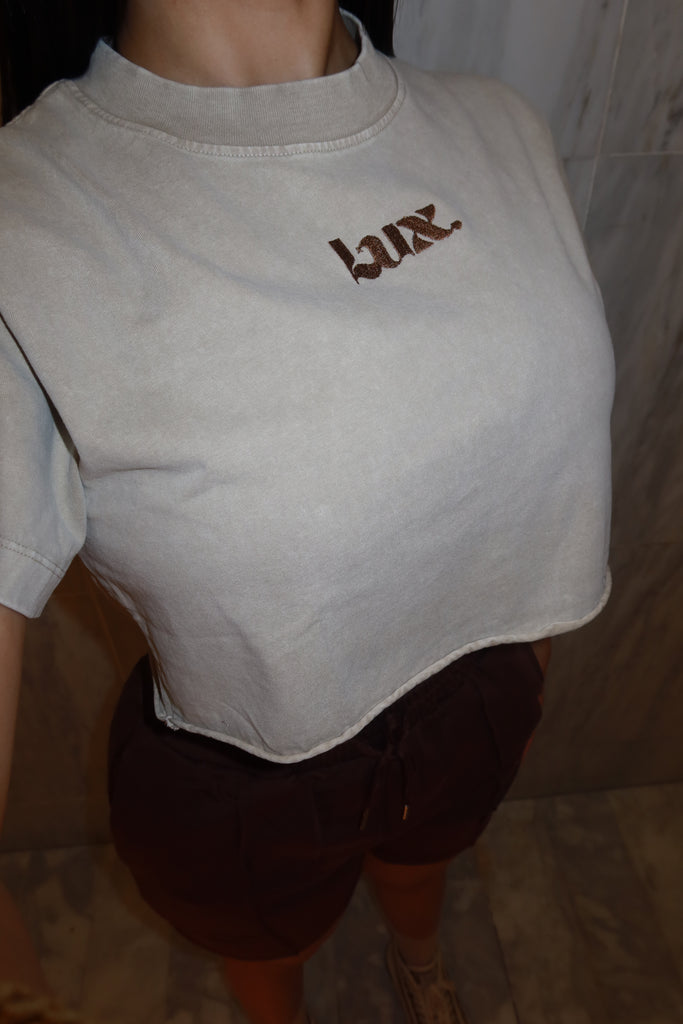 Lux Natural CROP TOP