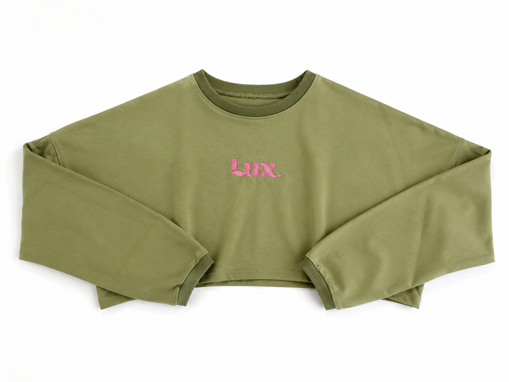 Lux I Want Green Top