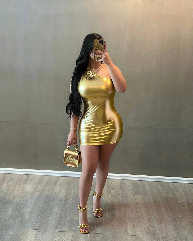Love Gold Dress