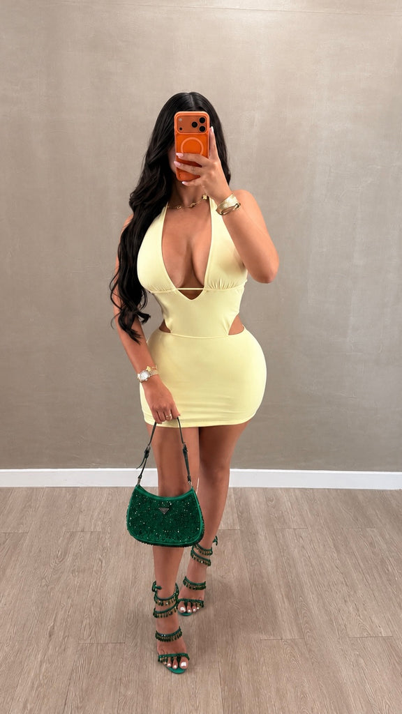 Summer Butter Yellow Dress