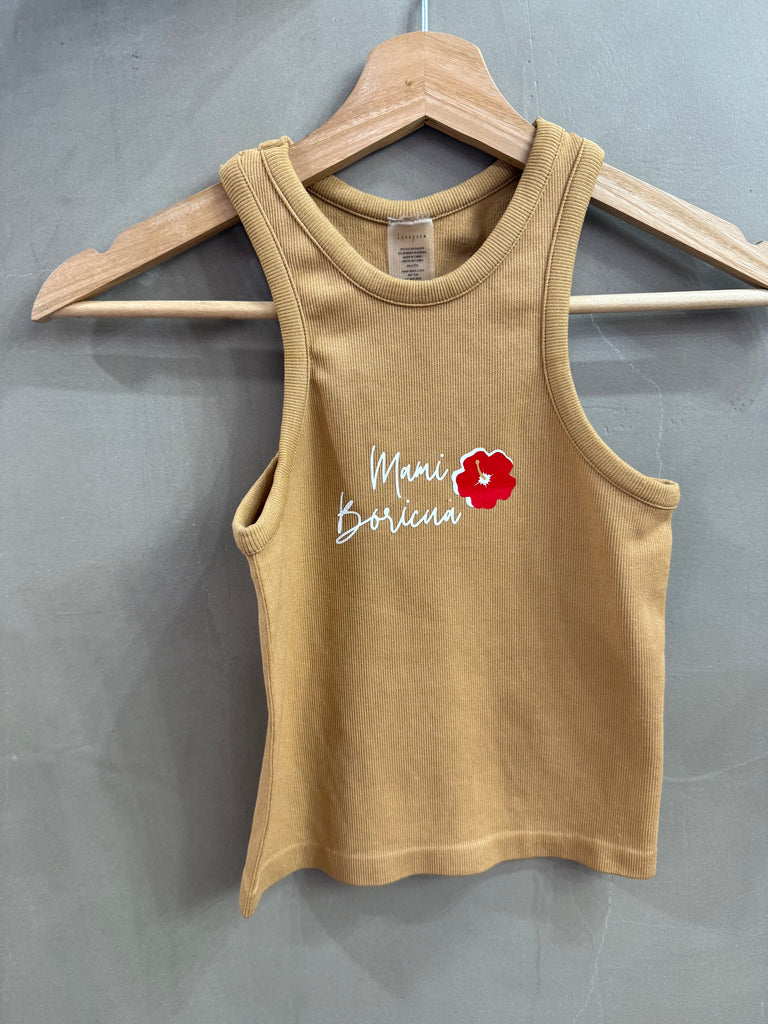 Mami Boricua Brown Top