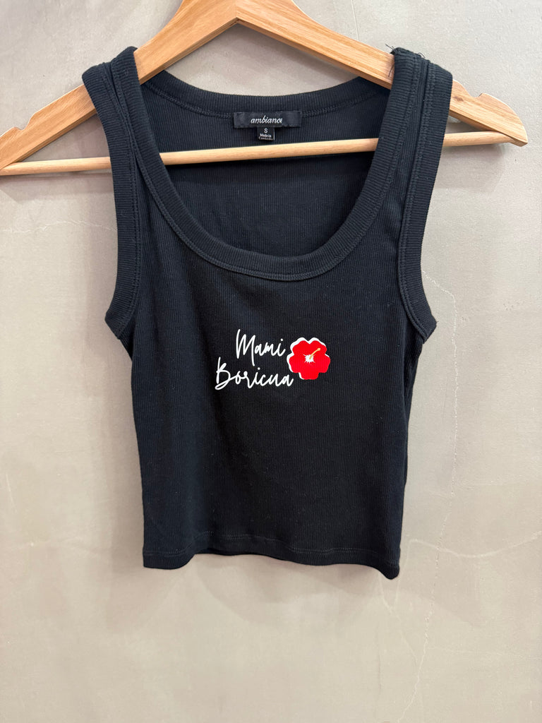 Mami Boricua Black Top