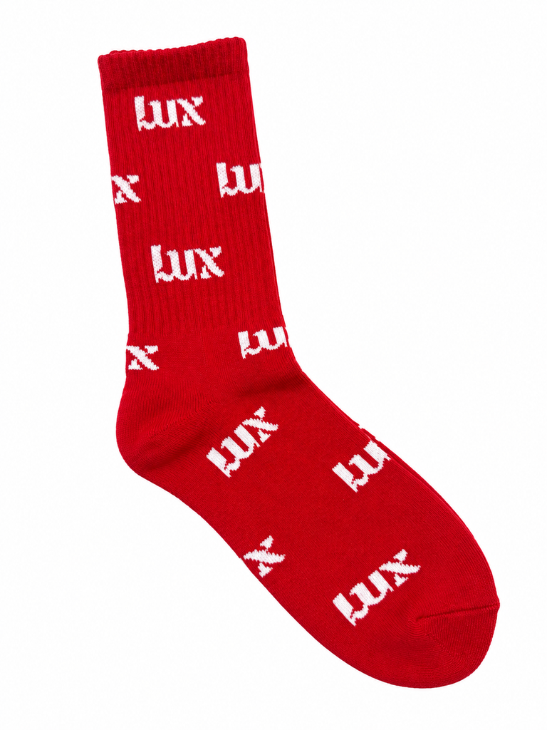 Lux Premiun Red Socks